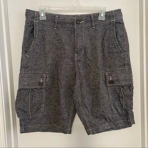 MENS Lucky Brand Saturday Stretch Cargo Shorts small/med